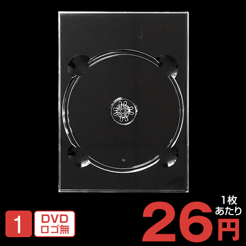 SS-061 DVDケースサイズ デジトレイ (トレイのみ) / 4mm / 透明 / 300枚入